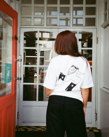 White Tee