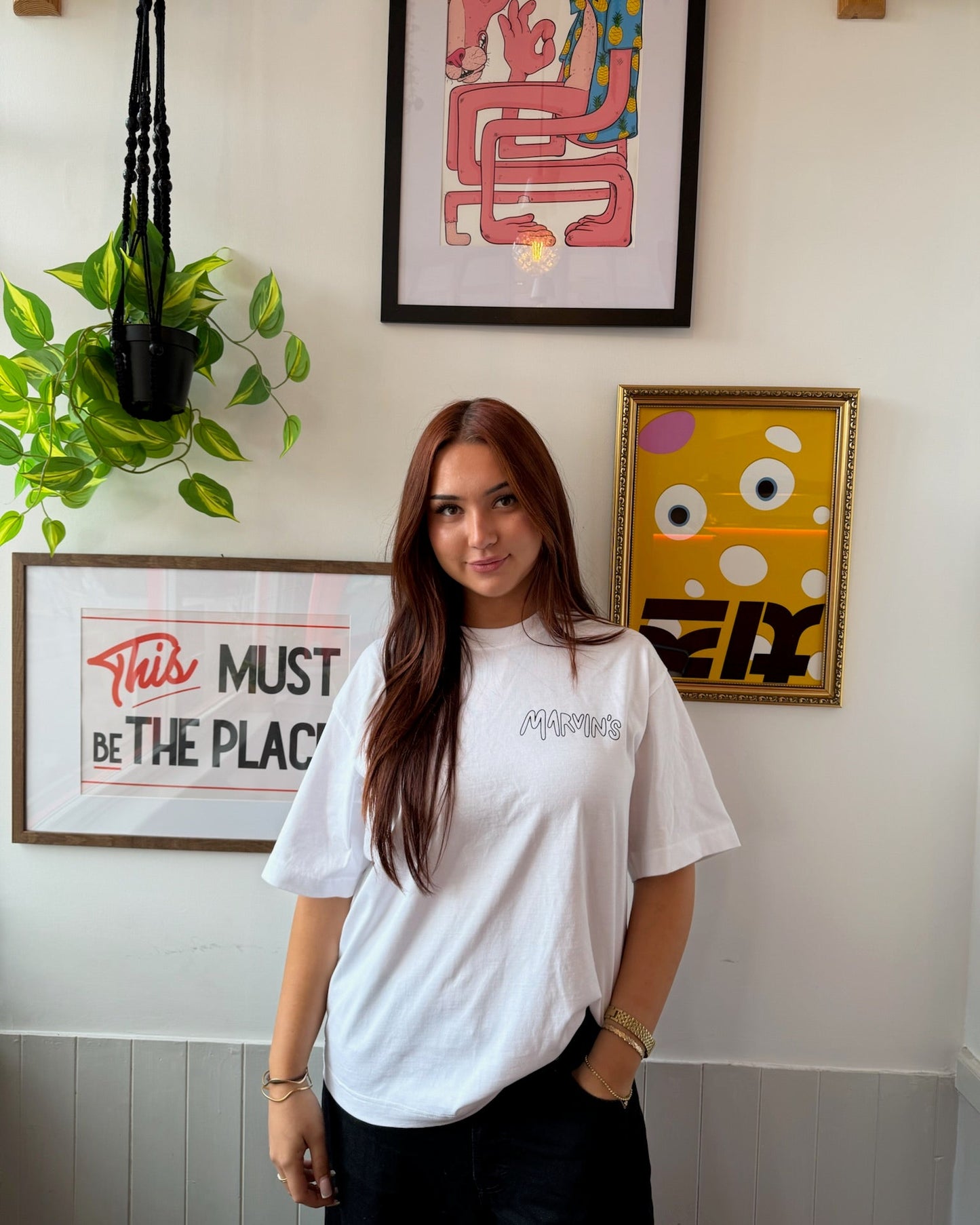White Tee