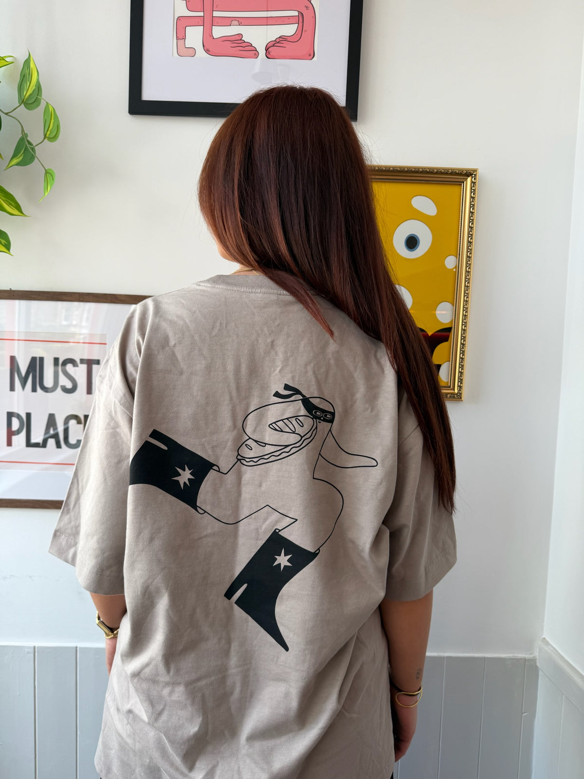 Beige Tee