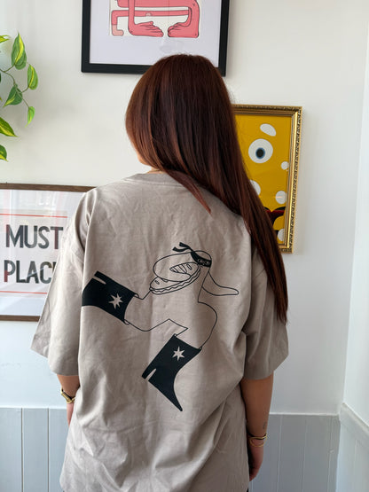 Beige Tee